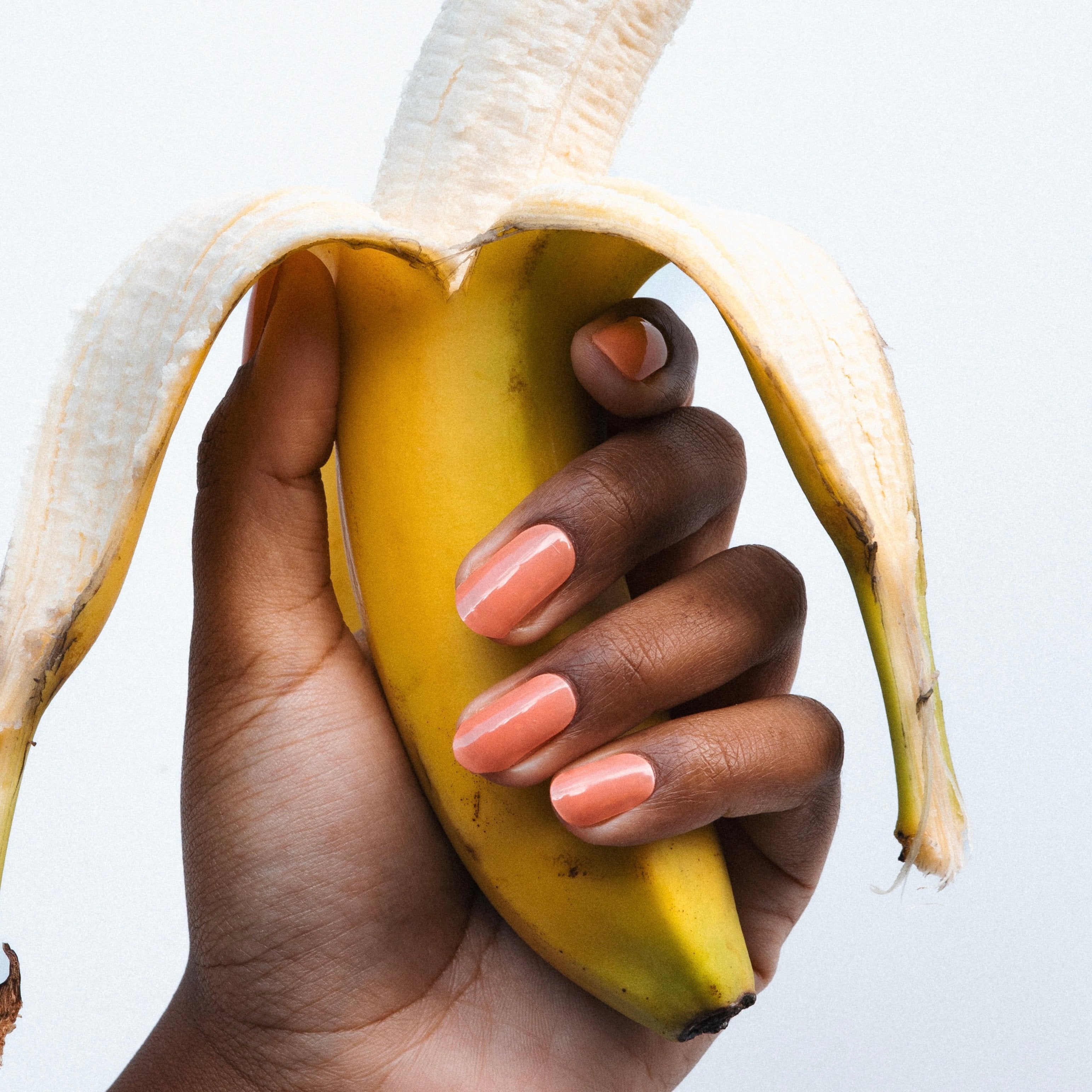 Chloe Coral Maniac Nails gellak stickers Manicure Orange banana