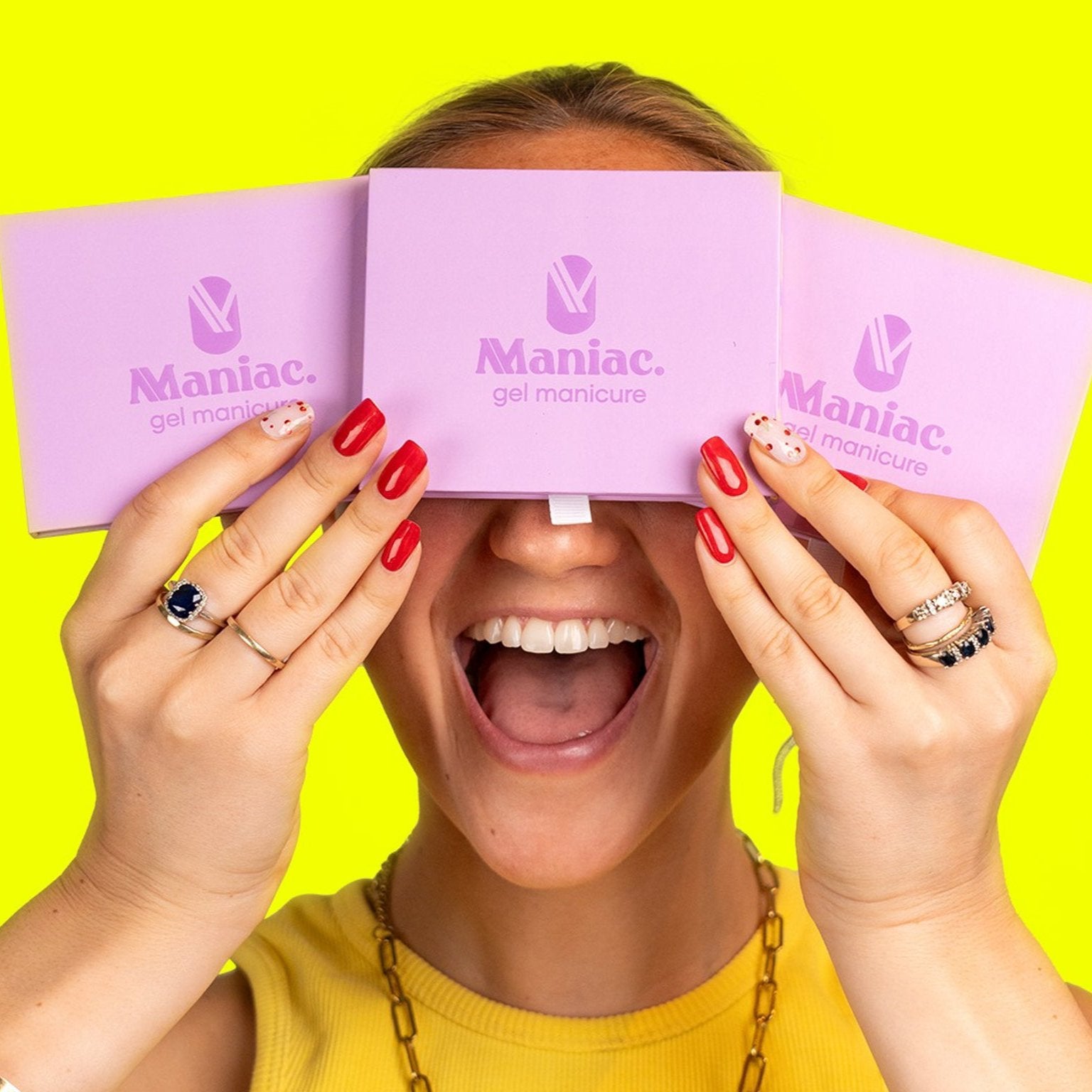 Giftcard Maniac gellak stickers setjes