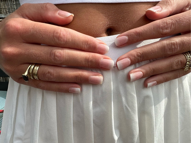 zelf french manicure