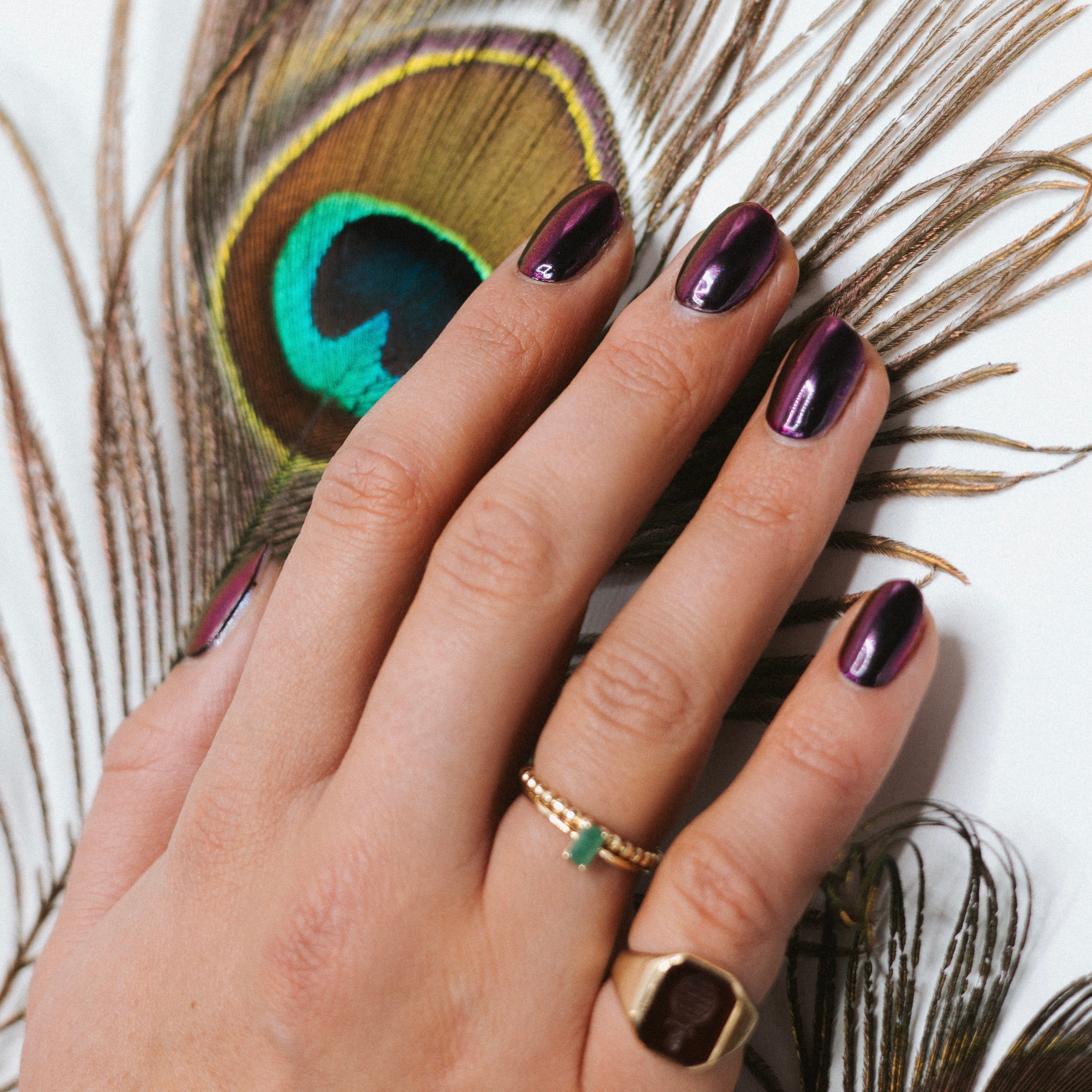 Rock My World Maniac Nails Purple gellak stickers Manicure