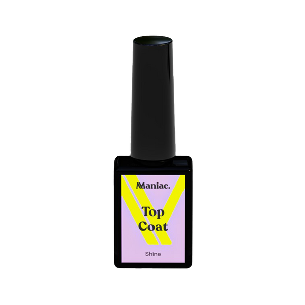 Maniac top coat nagel stickers