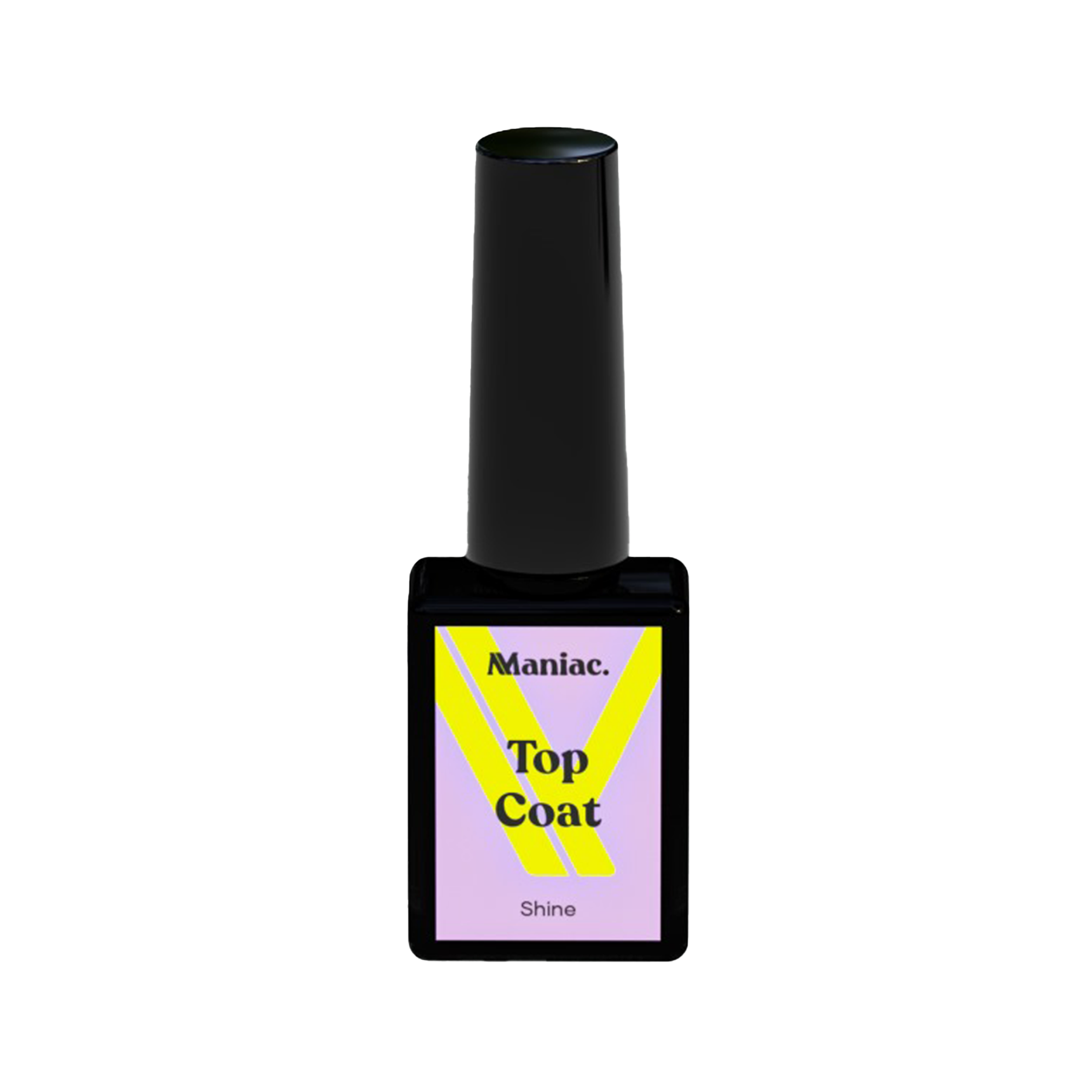 Maniac top coat nagel stickers