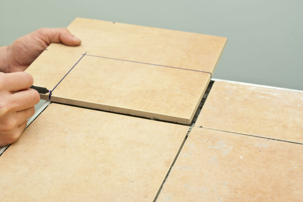 How To Cut Porcelain tile -Step by Step Guide. - Saw Maniac