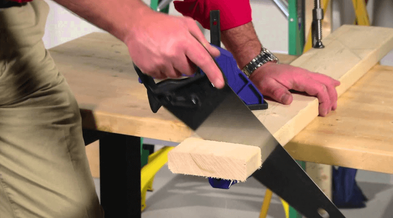 Using a Handsaw